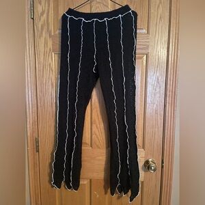 Fashion Brand Company Black Lace Stretchy Pants